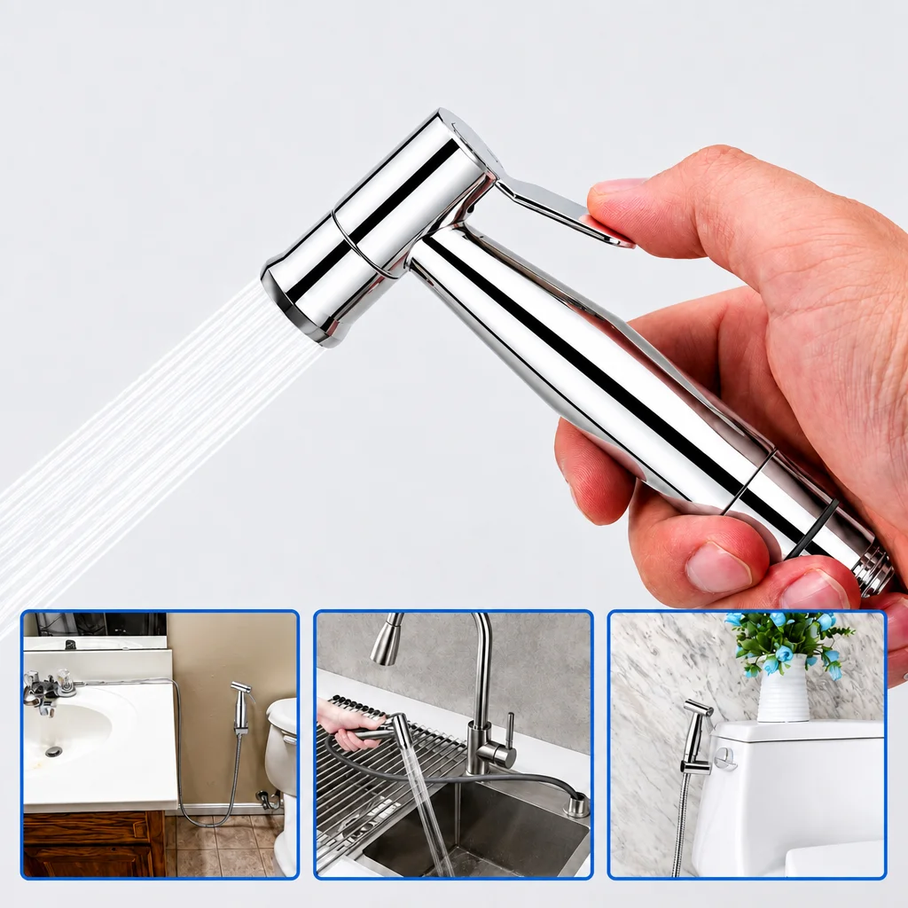 Portable Handheld Bidet Spraye - Plunger Toilet ulasan dan harga