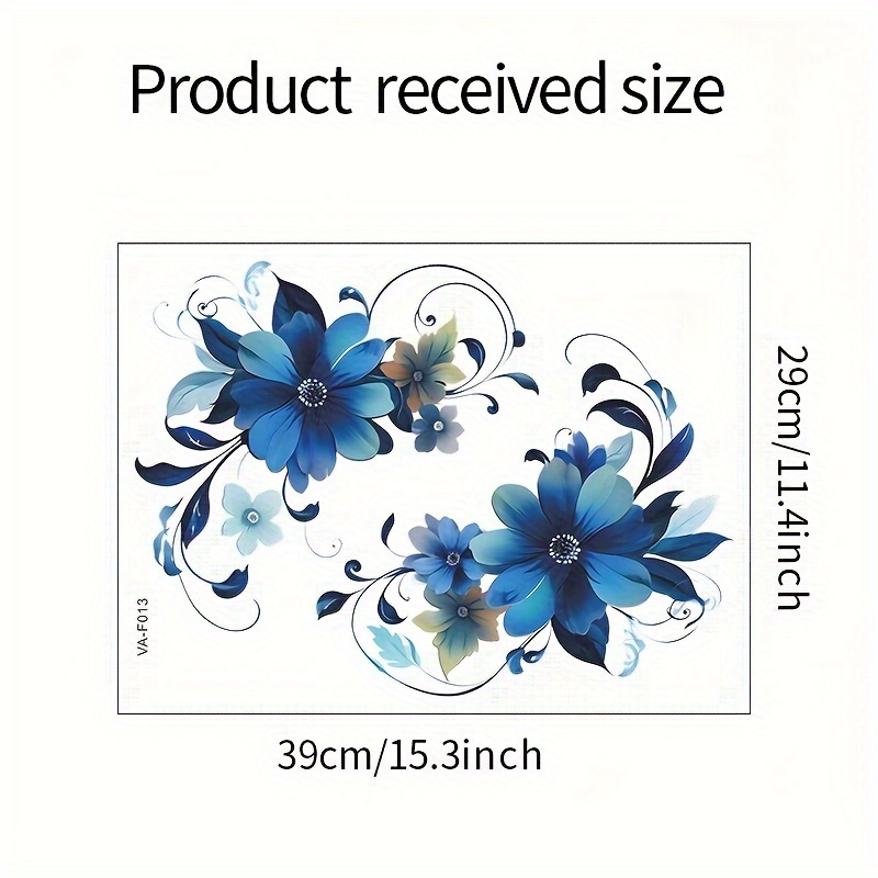 2D Flat 1Pc Rural Pastoral Flo - Home Bathroom Tiles Design ulasan dan harga
