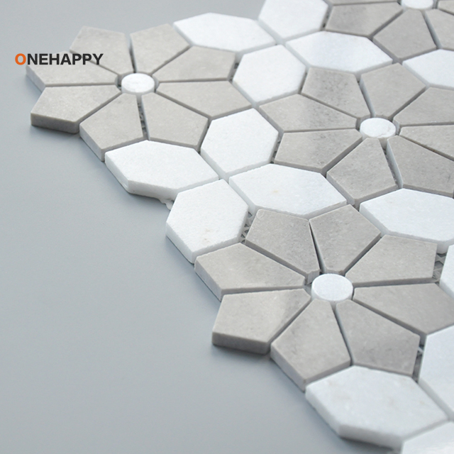 Mosaic Marble Tile for Kitchen - Home Bathroom Tiles Design ulasan dan harga