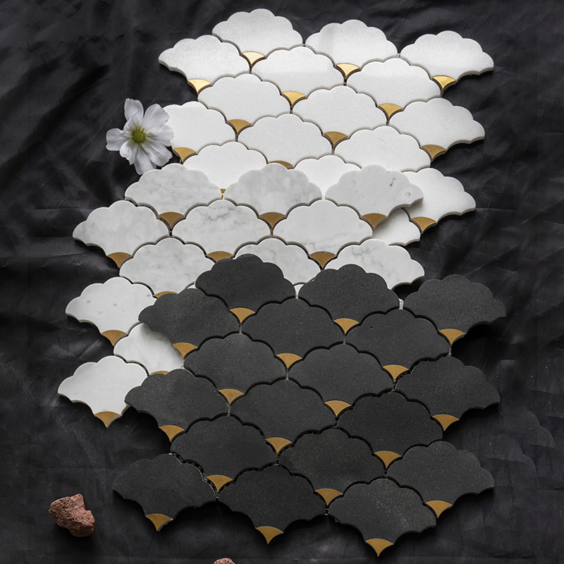 Natural stone water jet marble - Home Bathroom Tiles Design ulasan dan harga