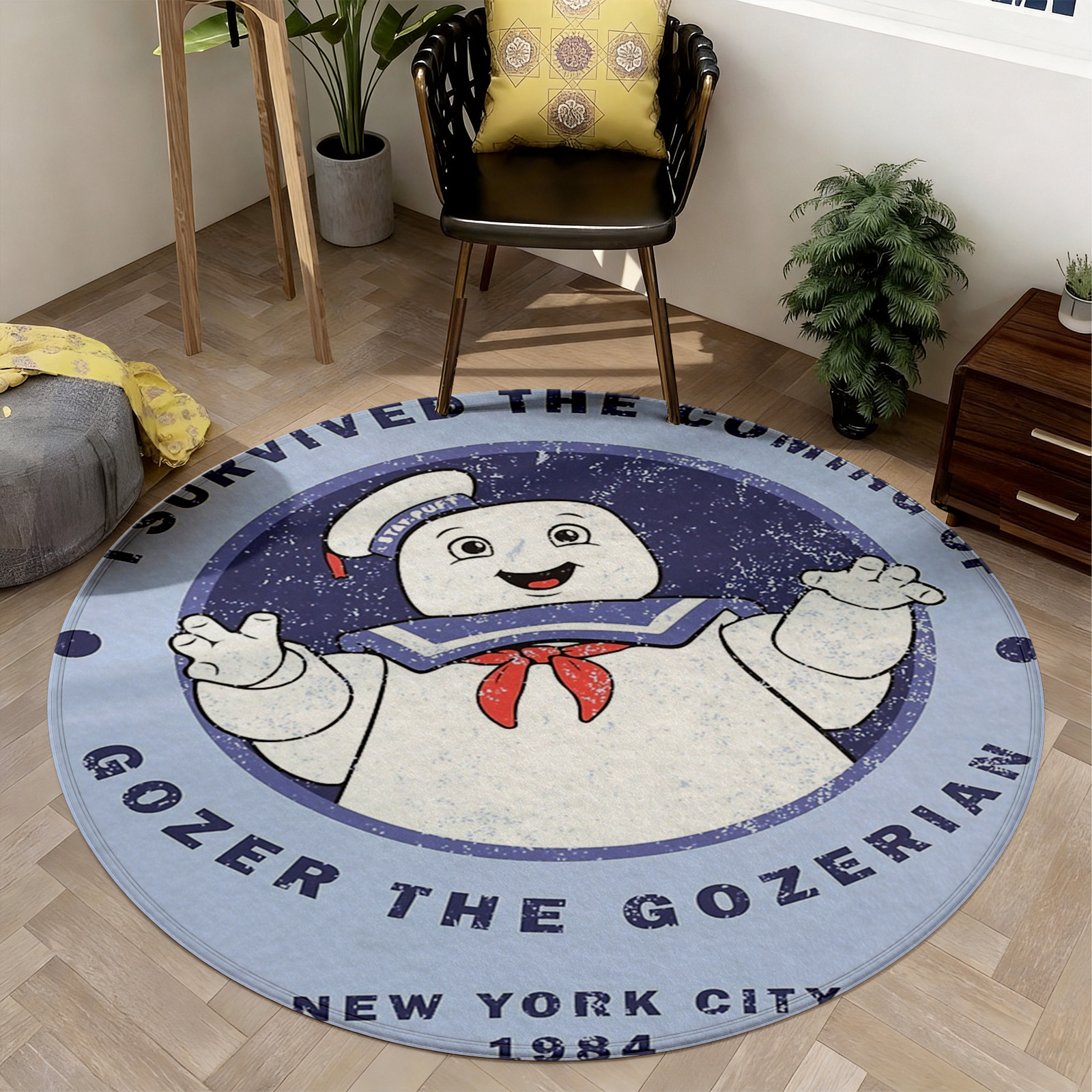 Novelty Pop Culture Round Area - Home Bathroom Decor Ideas ulasan dan harga