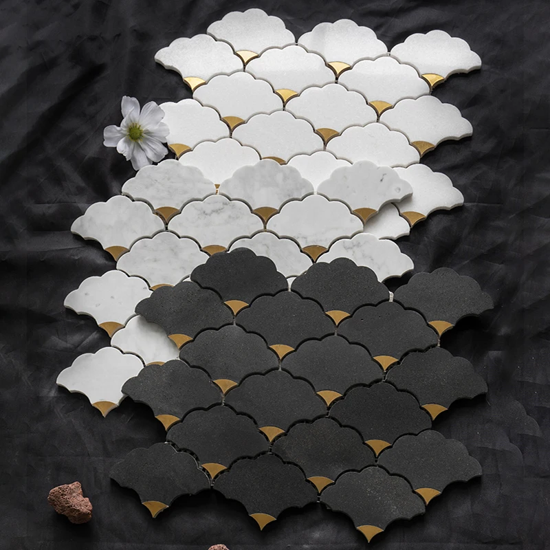 Natural stone water jet marble - Home Bathroom Tiles Design ulasan dan harga