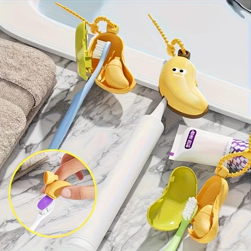 Cute Banana Toothbrush Holder  - Home Essentials Bathroom Storage ulasan dan harga