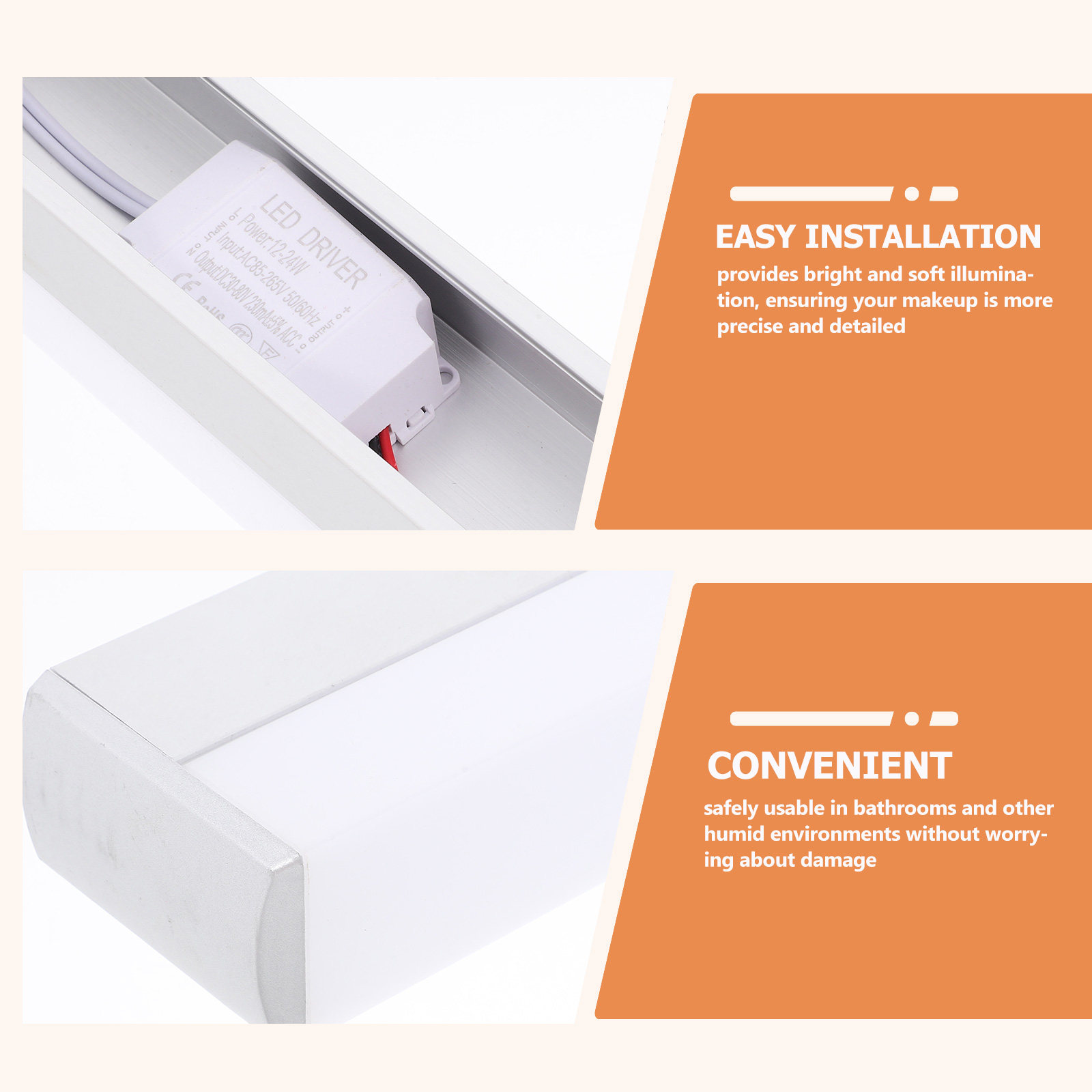 Led Light Fixtures Ceiling Mou - Bathroom Cabinet Mirror ulasan dan harga