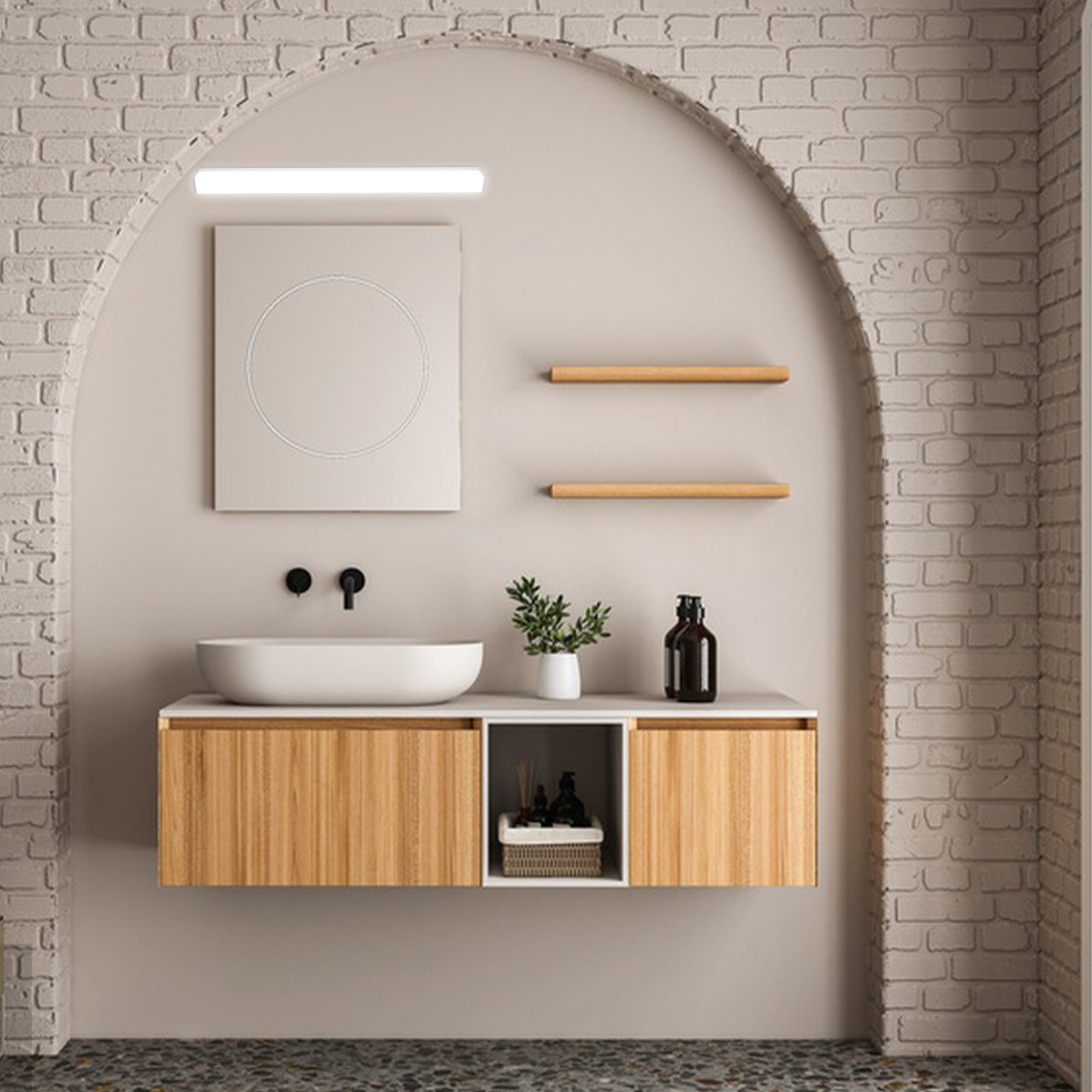 Led Light Fixtures Ceiling Mou - Bathroom Cabinet Mirror ulasan dan harga