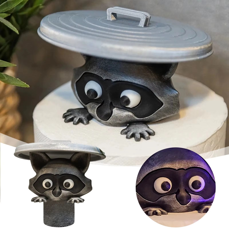Cute Raccoon Toilet Paper Hold - Home Bathroom Decor Ideas ulasan dan harga