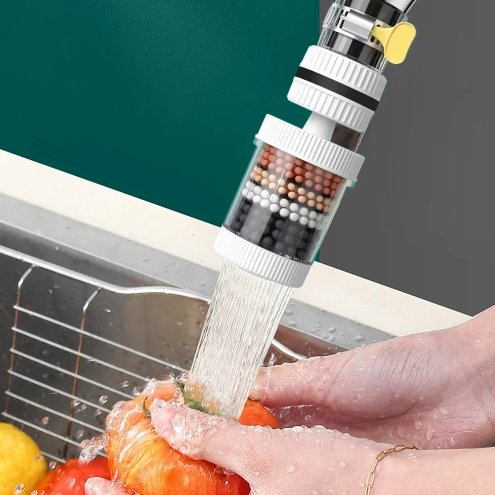 6 Layers Faucet Water Filter U - Home Bathroom Water Filter ulasan dan harga